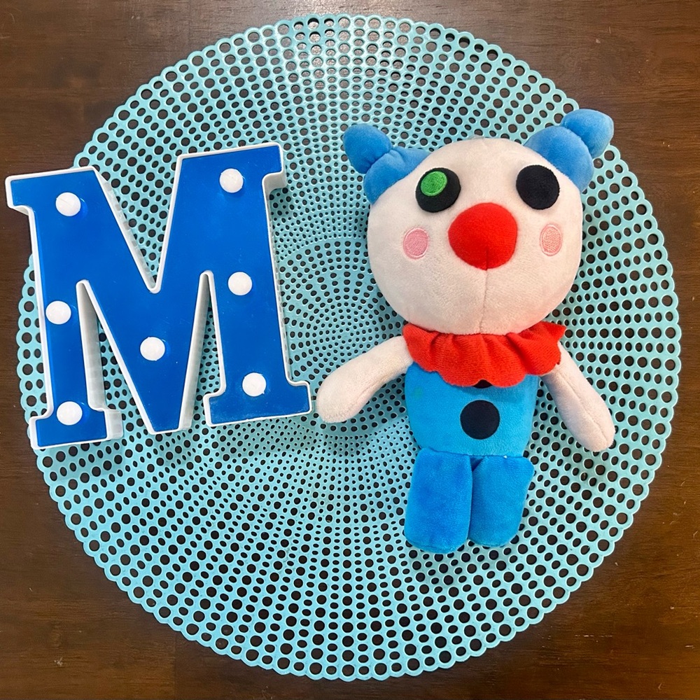 PIGGY Clowny 8" Collectable Plush: Used